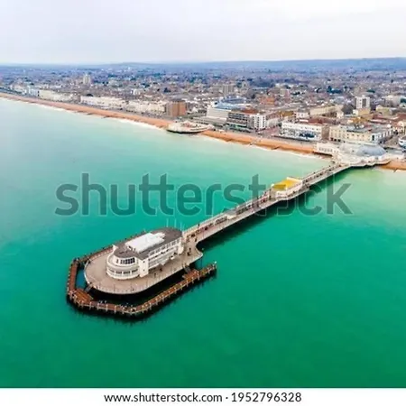 Cute Studio With Kitchen, Patio And Free Parking Worthing Exterior photo